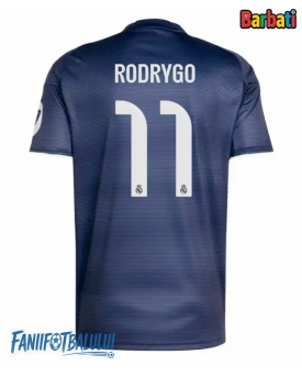 Real Madrid Rodrygo Goes #11 Tricou Fotbal Replică 2025-26 Barbati Deplasare